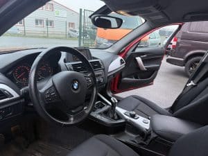 BMW série 1 F20 118d 143 CV Lounge Plus Garantie Sg chauffants Bi xénon carnet – Image 8